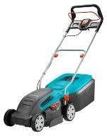 Газонокосилка электрическая PowerMax 1400/34 (1,4квт, 34см, тр-ник 40л, до 400м2). Купить в Бресте.