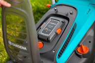 Газонокосилка аккумуляторная PowerMax Li40/32 (32см, тр-ник 30л, 2 в 1, до 250м2, с акб и зарядным устройством в комплекте). Купить в Бресте.