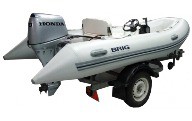 Лодка BRIG F360L Grey с лодочным мотором BF30. Купить в Бресте.