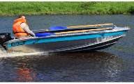 Алюминиевая лодка Wellboat - 41 (NewStyle - 410). Купить в Бресте.
