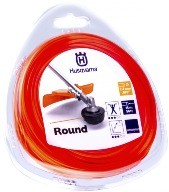 Шнур кордовый 2,4x15 Opti Round Husqvarna (Круглый). Купить в Бресте.