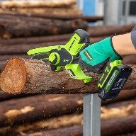 Мини-пила цепная аккумуляторная G24MCS10 24в. Купить в Бресте.