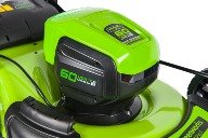 Газонокосилка аккумуляторная самоходная GD60LM46SP 46см 60в. Купить в Бресте.