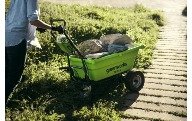 Аккумуляторная садовая тележка Greenworks G40GC 40в. Купить в Бресте.