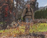 Воздуходув аккумуляторный ранцевый Greenworks 40V GD40BPG2. Купить в Бресте.